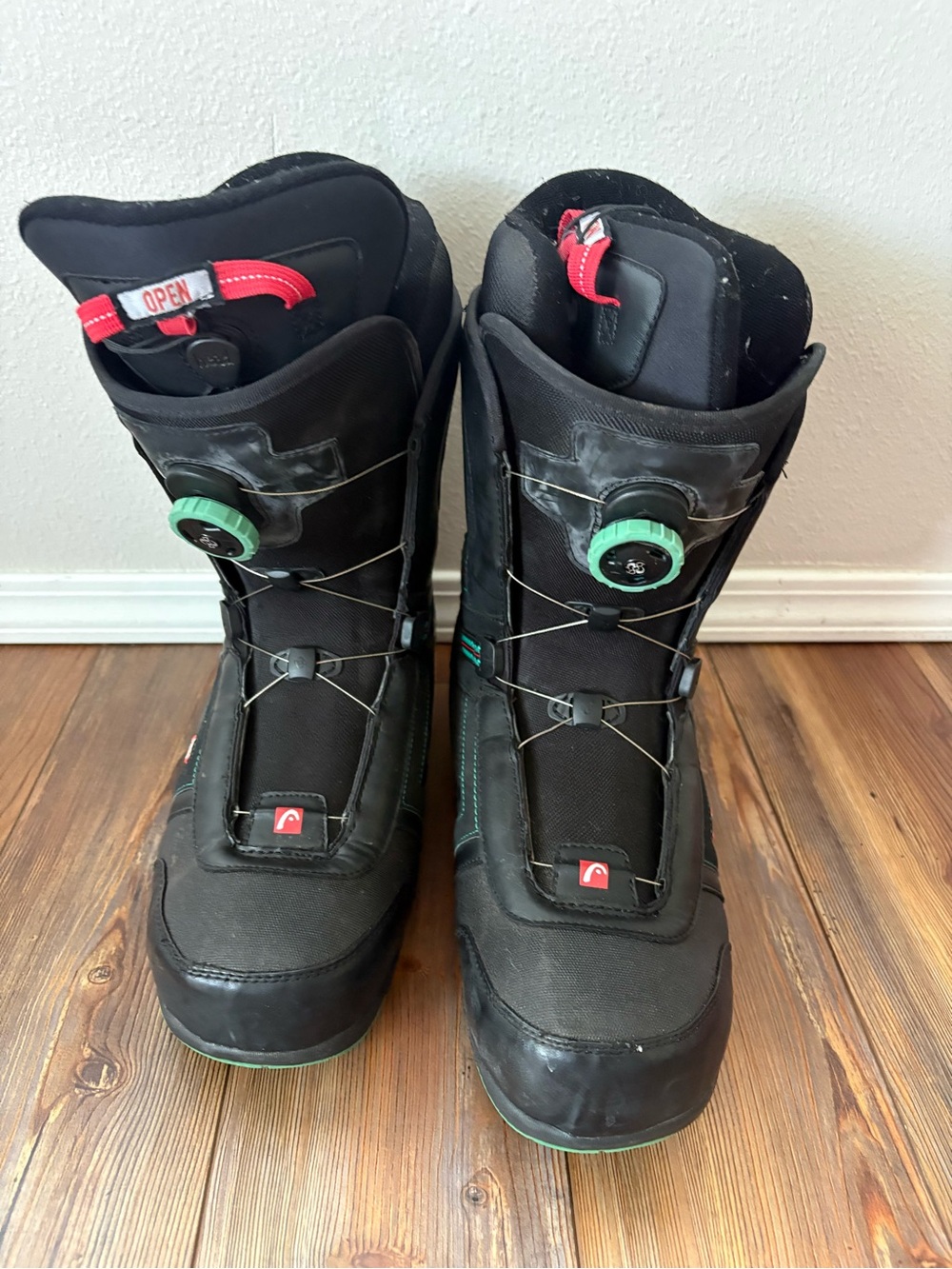 Head BOA Snowboard Boots - Size 13.5 Men’s